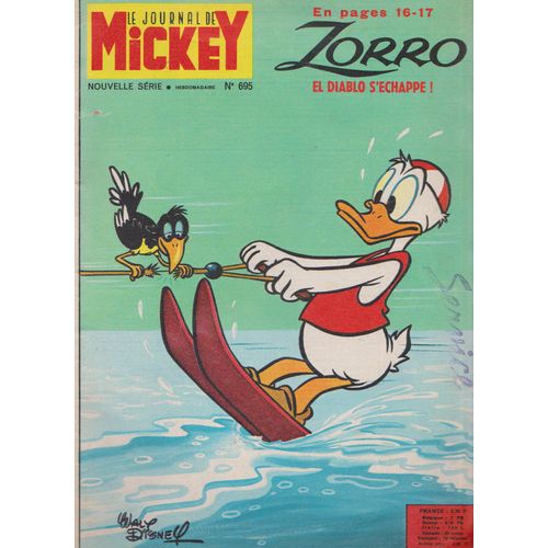 Le Journal De Mickey  N° 695 