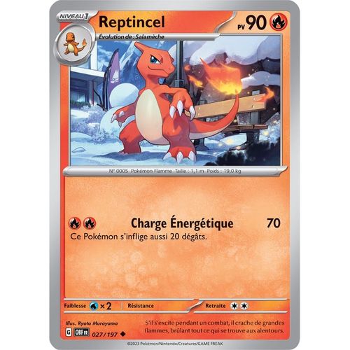 Reptincel - 027/197 - Flammes Obsidiennes