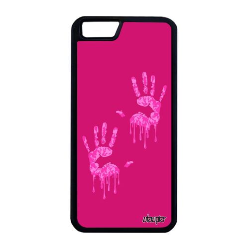 Coque Silicone Iphone 6 6s Plus Main Image Femme Fantaisie Empreinte Etui