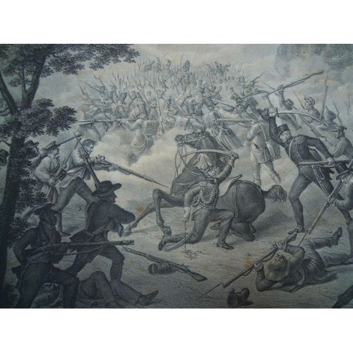 Militaria Histoire Militaire Suisse Bataille - Victoire Remportée Par Les Bâlois De La Campagne Sur Ceux De La Ville Le 3. Aôut 1833. Sieg Der Basellandschaft Über Die Stadt-Basler Am 3ten August 1833