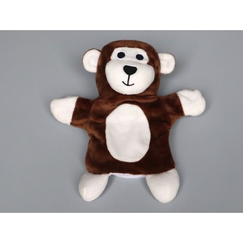 Doudou Singe Marionnette Marron Blanc Maisons Du Monde