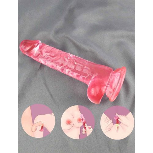 Gros Gode Pénis Monstrueux Réaliste Avec Ventouse Jouets Sexuels De 18cm