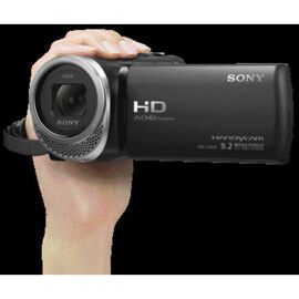Sony Handycam HDR-CX450 - Caméscope - 1080p / 60 pi/s - 2.29 MP - 30x zoom optique - Carl Zeiss - carte Flash - Wireless LAN, NFC