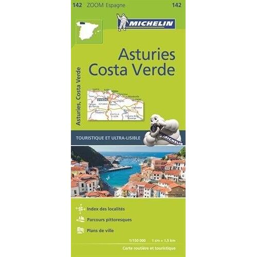 Espagne - Asturies,Costa Verde 1/150,000