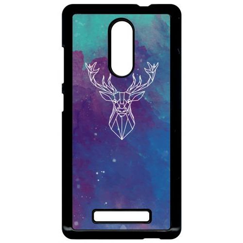 Coque Xiaomi Redmi Note 3 - Hyper Animals Space Cerf - Noir