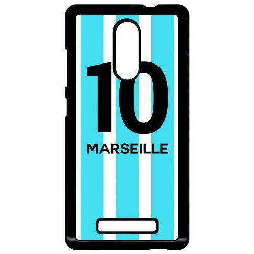 Coque Xiaomi Redmi Note 3 - Equipe Maillot Marseille - Noir
