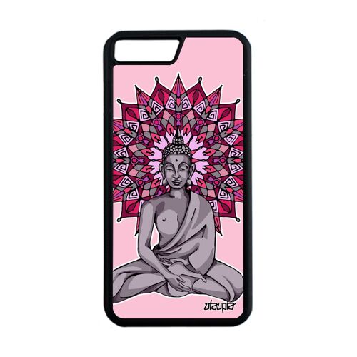 Coque Silicone Iphone 7 Plus Bouddha Case Smartphone Yoga Bouddhisme Inde