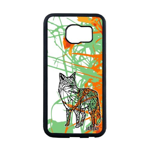 Coque En Silicone Galaxy S6 Edge Renard Animaux Dessin Portable Souple Samsung Galaxy S6 Edge