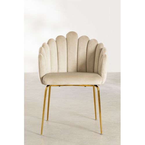 Lot De 2 Chaises De Salle À Manger En Velours Markina