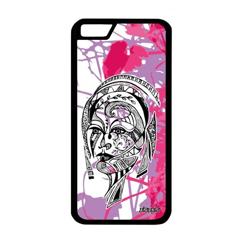 Coque Pour Iphone 6 6s Silicone Femme Telephone Florale Feuilles Dessin De