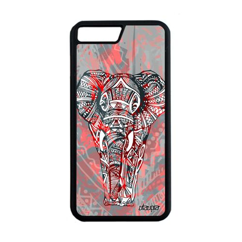 Coque Elephant Pour Iphone 7 Plus Silicone Noir Dessin Homme Ganesh Rouge Iphone 7 Plus