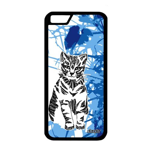 Coque Pour Iphone 6 6s En Silicone Chat Souple Swag Fleur Mignon Telephone Iphone 6 Iphone 6s