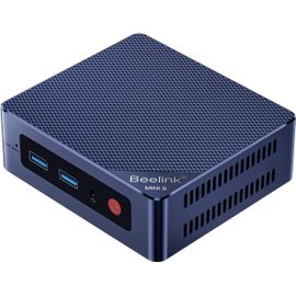 CHECARZHN--NO1-Mini S13 Mini Pc, Mini Ordinateur De Bureau Avec Twin Lake-N150, 16 Go So-Dimm Ddr4 + 500 Go M.2 2280 Sata3 Ssd, Wifi6, Double Hdmi, Double Écran, 1000 Mbps, Bt 5.2
