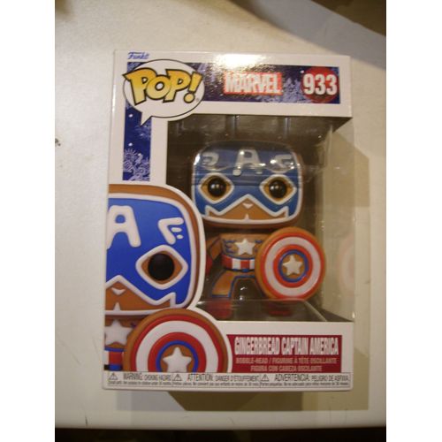 Figurine Funko Pop! - N°933 - Marvel Holiday - Captain America