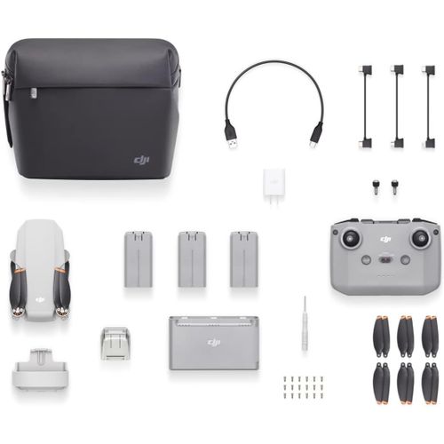 Mini 2 Fly More Combo (Eu) + Care Refresh (Activé Automatiquement) - Drone Vidéo 4k Avec Accessoires Et Kit De Protection Pour Un Vol Sans Soucis,Lot De 1