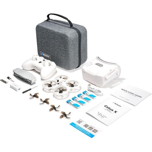 Elrs Cetus X Fpv Drone Kit With Literadio 3 Radio Transmitter Vr03 Fpv Goggles With Dvr Recording Betaflight Supported 2s Power Advanced Rtf Kit For Fpv Beginners To Fly Faster Further