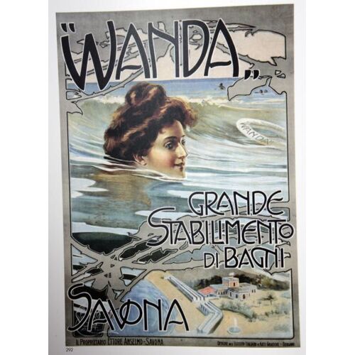 Affiche Italie  Pub Savon Wanda