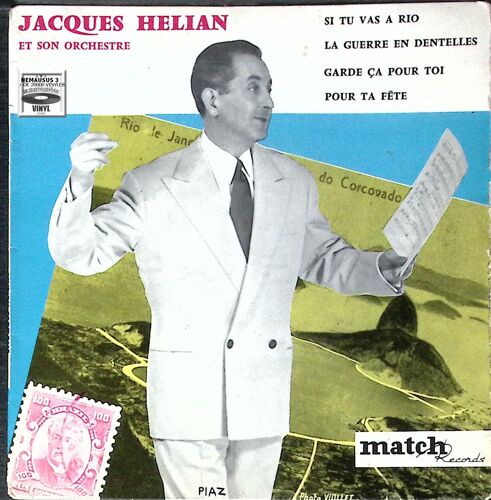 Jacques Hélian - Si Tu Vas A Rio - 1958