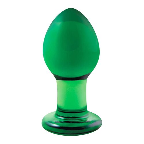 Ns Novelties Plug Anal Verre Medium - Vert