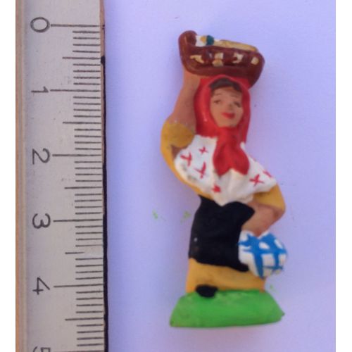 Santon Adry 4cm, Années 90, Lavandière