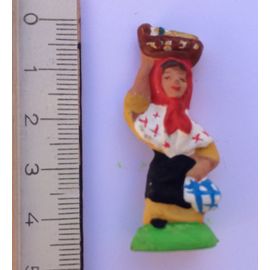 Santon Adry 4cm, Années 90, Lavandière