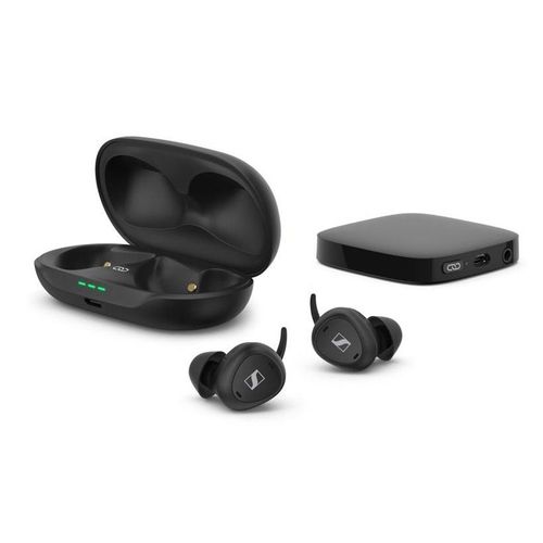 Ecouteurs sans fil à réduction du bruit Sennheiser TV Clear Set Bluetooth True Wireless Noir