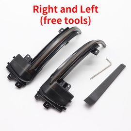 Clignotant Ociamique Led, Indicateur Séquentiel De Miroir Latéral, Couverture Noire Pour Audi A4, A5, S5, A3, 8p, Chariot Artificiel Évateur, Rs3, Rs4, Rs5