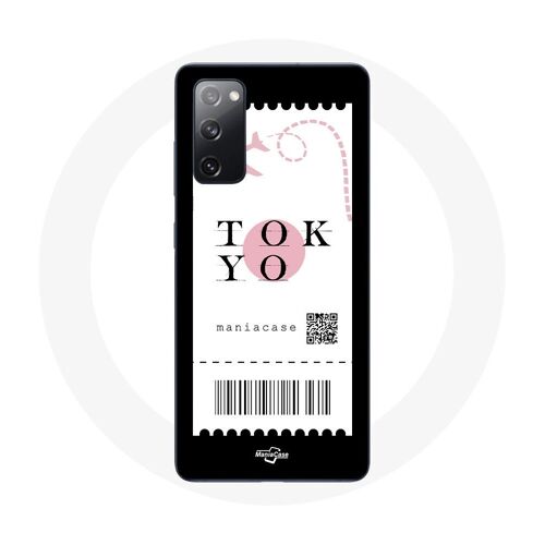 Coque Pour Samsung Galaxy S20 Fe Billet D'avion Tokyo Japon