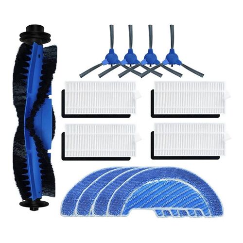 Pièces de rechange pour aspirateur robot Cecotec Conga 1090 1790 Titanium Ultra, filtre Hepa, brosse latérale principale, tissus de vadrouille