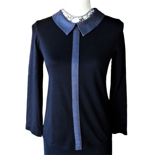 T-Shirt Burton Taille 36 Noir Et Gris Tbe