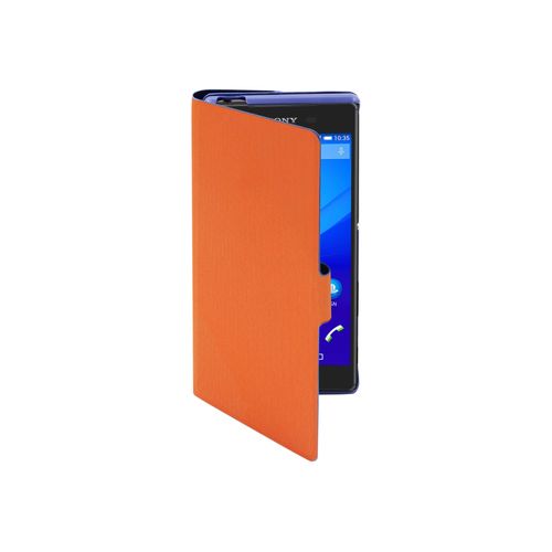 Muvit Mfx Caméléon Folio - Étui À Rabat Pour Téléphone Portable - Bleu, Orange (Pack De 2) - Pour Sony Xperia Z5