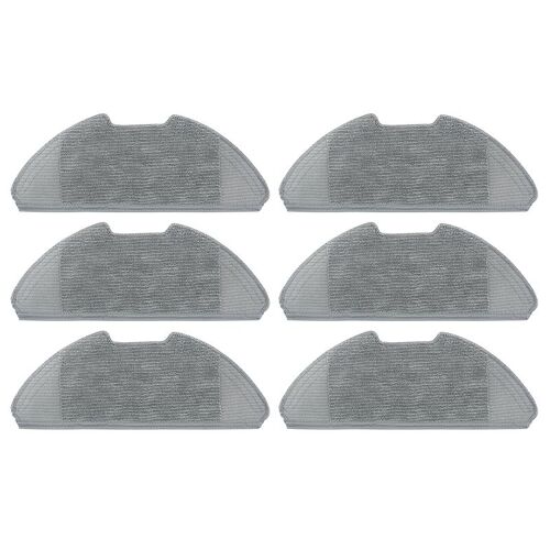 Lot de 6 pièces de rechange pour aspirateur Robot Xiaomi Mijia PRO, serpillière avec tissu de nettoyage, accessoires professionnels May06107008