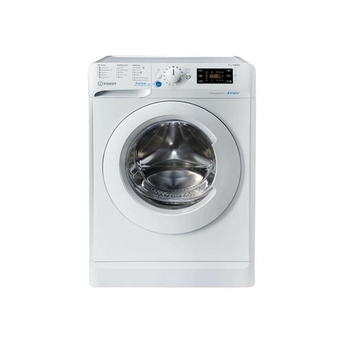 Machine à laver hublot Indesit Innex BWE71484XWFRN - 59.5x54x85 cm (lxpxh) - 52 litres - 7 kg - 1400 tours/min - blanc