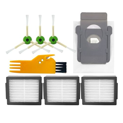 Filtre Hepa brosse latérale sacs à poussière pour Irobot Roomba I7 E5 E6 série E & I accessoires de remplacement d'aspirateur