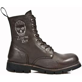 New Rock Zombie Boy Marron Bottes - 39
