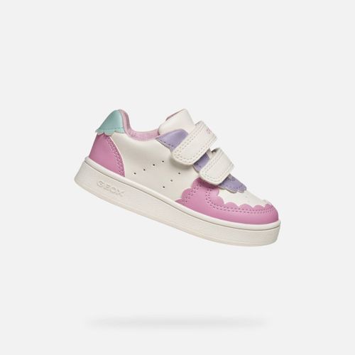 Chaussures Baskets Geox B Eclyper Girl A Pour Enfant