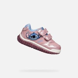 Chaussures Baskets Geox B Lightyloo Girl B Pour Enfant