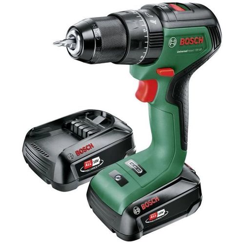 Bosch Perceuse à percussion sans fil à deux vitesses UniversalImpact 2x18V/2Ah W-B - 06039D7102