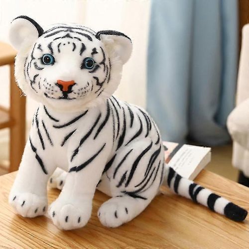 23-33cm Simulation Bébé Tigre Peluche Jouet Rembourré Soft Wild Animal Enfants Cadeau