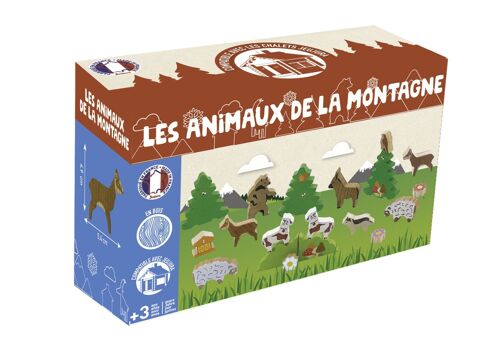 Jeu De Construction Les Animaux De La Montagne
