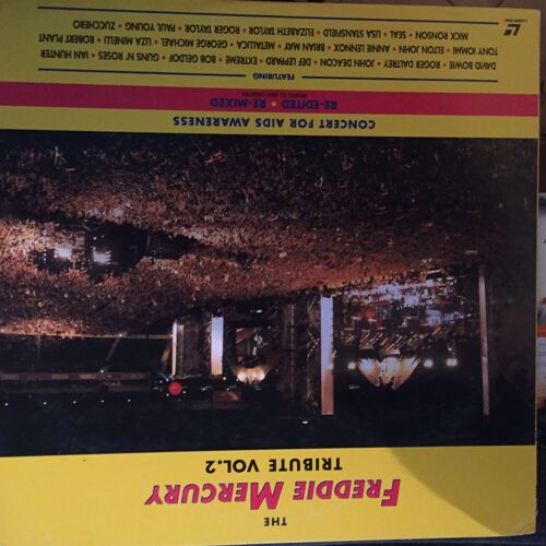 Laserdisc Freddy Mercury Tribute Vol2
