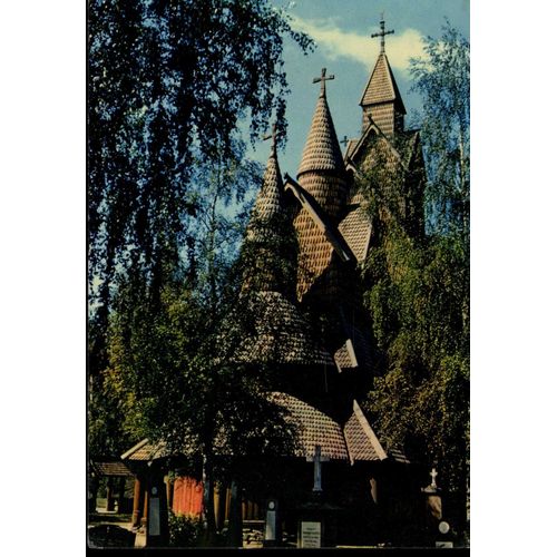 Carte Postale De Stavkyrkje   (Norvège)  Eglise De Stavkyrkje  