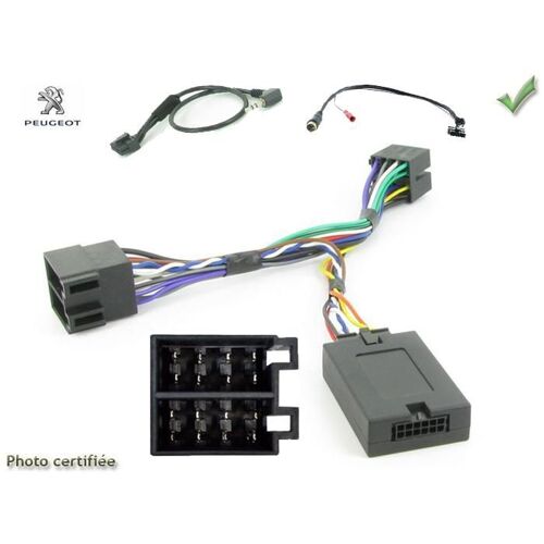 Interface Cde au Volant Peugeot ap02 ISO Kenwood - ADNAuto - ADN-CAV