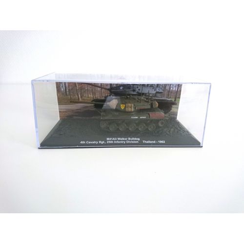 M41a3 Walker Bulldog Vehicule Militaire 1/72 Réf: A4-Deagostini