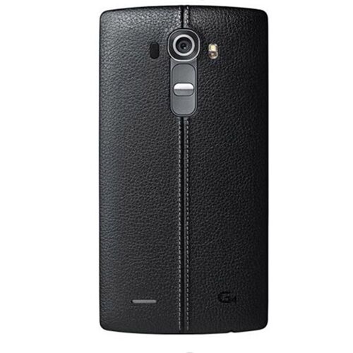 Cache Batterie Cuir Noir Origine Lg Pour Lg G4