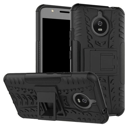 Coque Hybride pour Moto E4 PLUS coloris noir