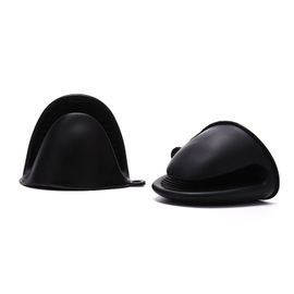 Support de casserole antidérapant pour micro-ondes, 2 pièces, outil de cuisson de cuisine, gants en Silicone, gants thermo-isolés pour four