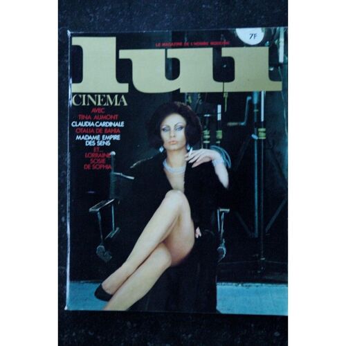 Lui 155 Decembre 1976 Interview Maurice Clavel San Antonio Berurier Claudia Cardinale Fuji Mira Fonseca Aumont Nu Aslan