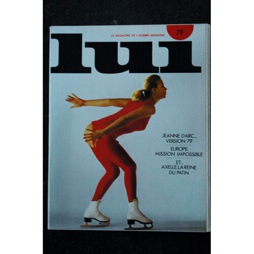 Lui 181 Fevrier 1979 Interview Paul Lefevre Lingerie Etam Guccione Aslan