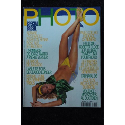 Photo 329 Sp. Bresil Travesti Roberta Close Ex Ayrton Senna Nus + Belles Filles